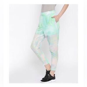 Puma Women's EVO Ultralight Track Pants - rainbow watercolor